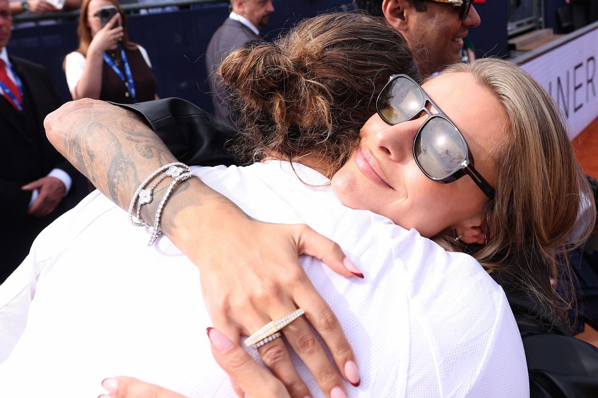 Zverev and Thomalla at the BMW Open 2025 - Day 9 - Source: Getty